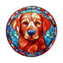 Labrador Fox Red Glass Suncatcher Worktop Saver